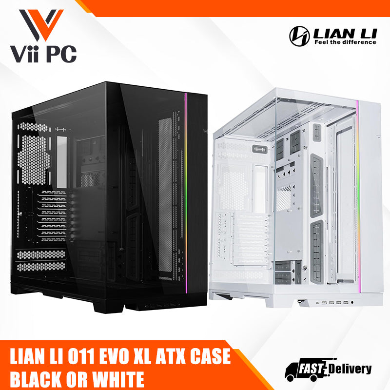 Lian Li O11DEXL-W - O11 Dynamic EVO XL Full Tower Gaming Case White -  O11DEXL-W US