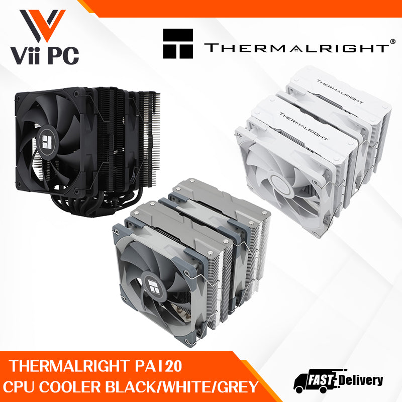 Thermalright Peerless Assassin 120 SE CPU Cooler, 6 Heat Pipes AGHP  Technology, Dual 120mm PWM Fans, 1550RPM Speed, for AMD:AM4 AM5/Intel LGA