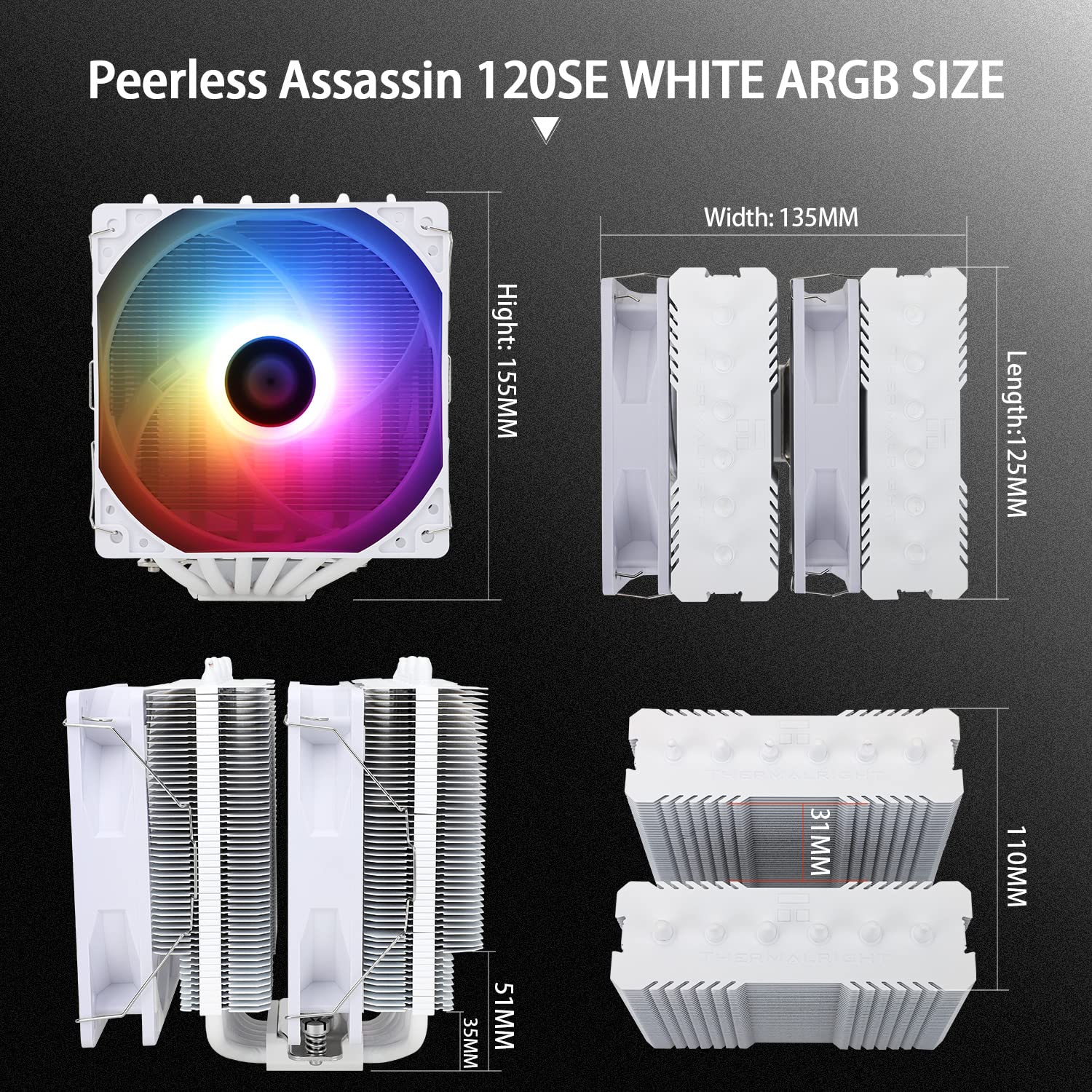 Peerless Assassin 120 SE THERMAL 25.6 dB