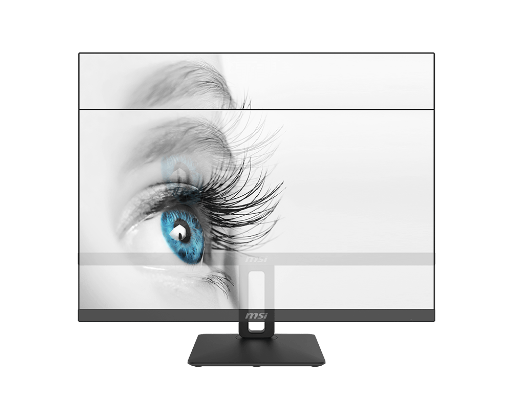 MSI PRO MP271P 27inch 75Hz IPS 1920 x 1080 (Full HD) HDMI (1.4) Built-In Speakers Adjustable Stand Anti-Flicker technology Less Blue Light Display Kit Support