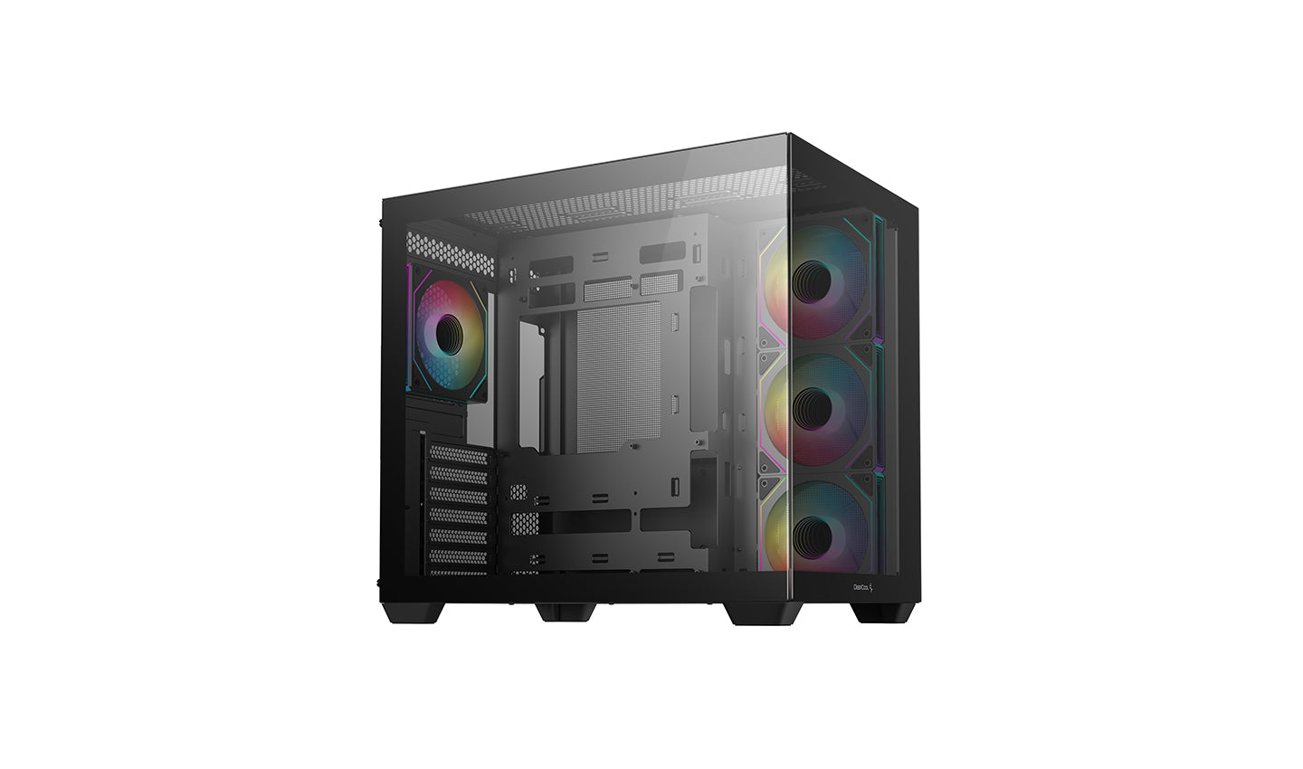 DeepCool CG530 4F PC Case - (Black / White)