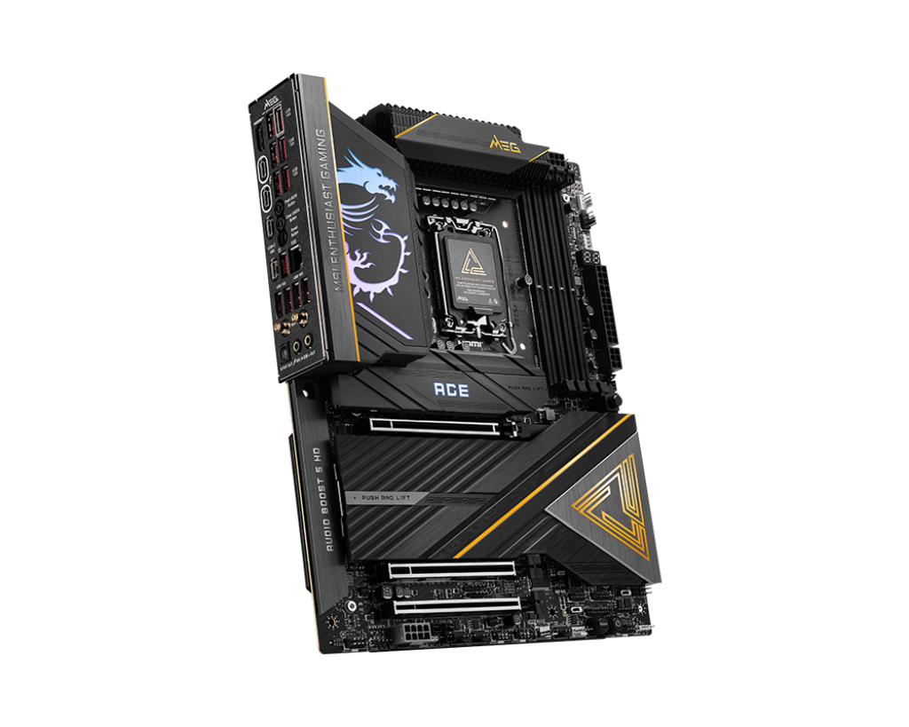 MSI MEG Z890 ACE Intel® Core™ Ultra Processors DDR5 WIF7 ATX Gaming Motherboard