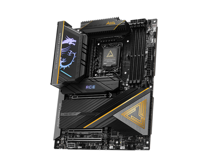 MSI MEG Z890 ACE Intel® Core™ Ultra Processors DDR5 WIF7 ATX Gaming Motherboard