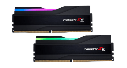 G.SKILL Trident Z5 RGB DDR5 BLACK/WHITE RAM CL36 7800MT/s 32GB(2x16GB) 1.45V, Dual Channel Kit, Intel XMP 3.0 Ready