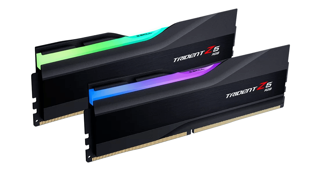 G.SKILL Trident Z5 RGB DDR5 BLACK/WHITE RAM CL36 7800MT/s 32GB(2x16GB) 1.45V, Dual Channel Kit, Intel XMP 3.0 Ready