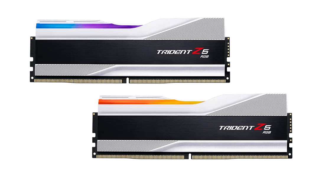 G.SKILL Trident Z5 RGB DDR5 BLACK/WHITE RAM CL36 7800MT/s 32GB(2x16GB) 1.45V, Dual Channel Kit, Intel XMP 3.0 Ready