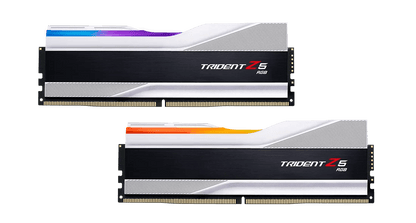 G.SKILL Trident Z5 RGB DDR5 BLACK/WHITE RAM CL36 7800MT/s 32GB(2x16GB) 1.45V, Dual Channel Kit, Intel XMP 3.0 Ready