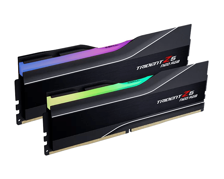 G.SKILL TRIDENT Z5 Neo RGB DDR5-6400 / CL32-39-39-102 / 1.35V / 48GB(2x24GB) / AMD EXPO Support / Limited Lifetime Wty (BLACK/WHITE) PC RAM