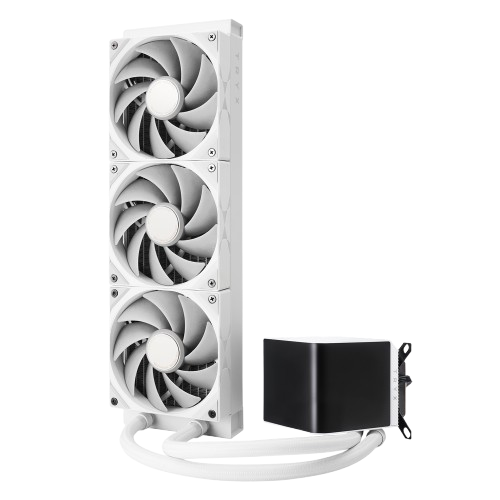 TRYX Panorama 360mm/240mm AIO Liquid Cooler – Premium Black/White