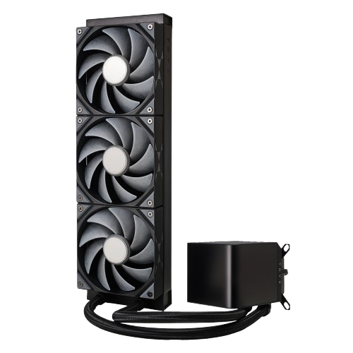 TRYX Panorama 360mm/240mm AIO Liquid Cooler – Premium Black/White