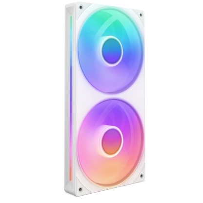 NZXT F360 / F240 RGB Core Fan - Black / White