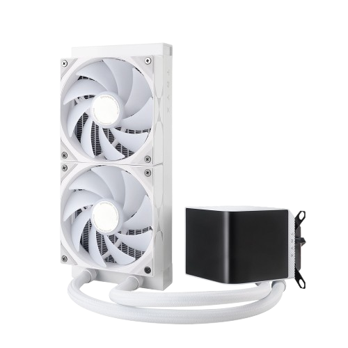 TRYX Panorama 360mm/240mm ARGB AIO Liquid Cooler – Premium Black/White Performance & Stunning RGB Lighting