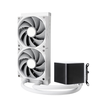 TRYX Panorama 360mm/240mm AIO Liquid Cooler – Premium Black/White