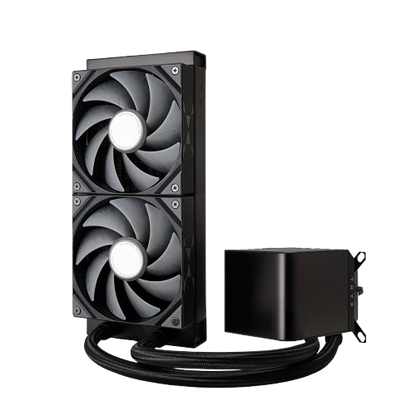 TRYX Panorama 360mm/240mm AIO Liquid Cooler – Premium Black/White