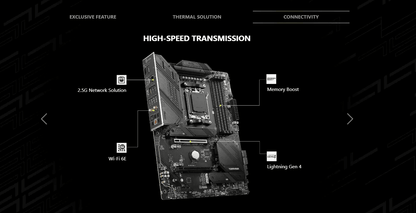 MSI MAG B650 TOMAHAWK WIFI AM5 ATX Motherboard + AMD Ryzen 7 7800X3D Processor BUNDLE