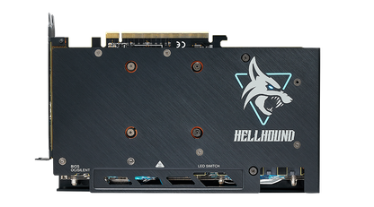 POWERCOLOR Hellhound AMD Radeon™ RX 7600 XT/RX7600XT/RX 7600XT 16GB GDDR6 PCIE 4.0 x8 Graphics Cards