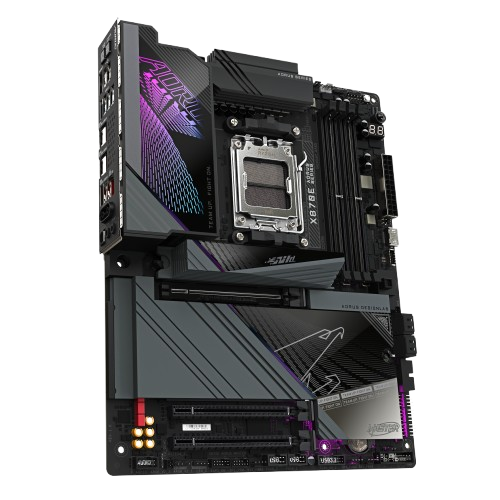 GIGABYTE X870E AORUS MASTER GAMING WIFI AM5 ATX Motherboard + AMD Ryzen™ 7 9800X3D Desktop Processor BUNDLE