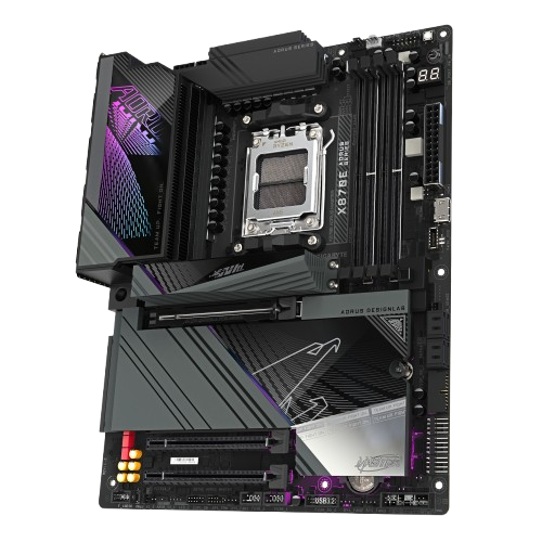 GIGABYTE X870E AORUS MASTER GAMING WIFI AM5 ATX Motherboard + AMD Ryzen™ 7 9800X3D Desktop Processor BUNDLE