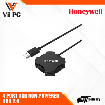 Honeywell 4 PORT USB NON-POWERED HUB 2.0 Value Series/3 Years Warranty