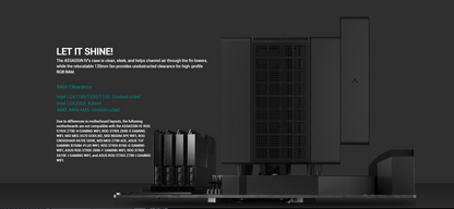 DeepCool ASSASSIN IV Premium CPU Air Cooler, Dual-Tower, 120/140mm FDB Fan Configuration, 7 Copper Heat Pipes, Quiet/Peformance Mode Switch