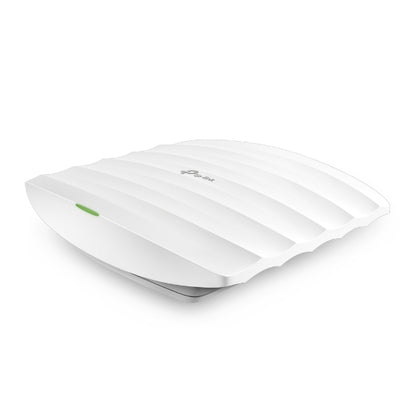 TP-LINK EAP110 300Mbps Wireless N Ceiling Mount Access Point Cloud Access, Omada App, PoE Support, Long Range Coverage, Ceiling/Wall Mount