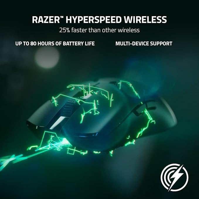 Razer Viper V2 Pro - Ultra-lightweight, Ultra-fast Wireless Esports Mouse - Black/White