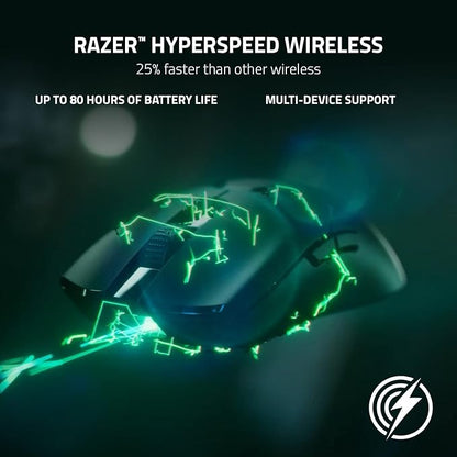 Razer Viper V2 Pro - Ultra-lightweight, Ultra-fast Wireless Esports Mouse - Black/White