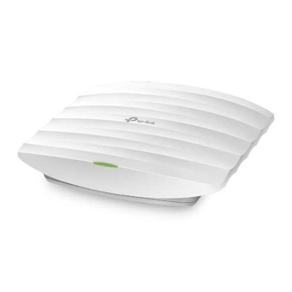 TP-LINK EAP110 300Mbps Wireless N Ceiling Mount Access Point Cloud Access, Omada App, PoE Support, Long Range Coverage, Ceiling/Wall Mount