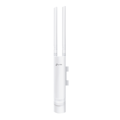 TP-LINK EAP110-Outdoor 300Mbps Wireless N Outdoor Access Point Cloud Access, Omada App, IP65 weatherproof, 2×2 MIMO, Long-Range Coverage, PoE Support, Pole/Wall Mount