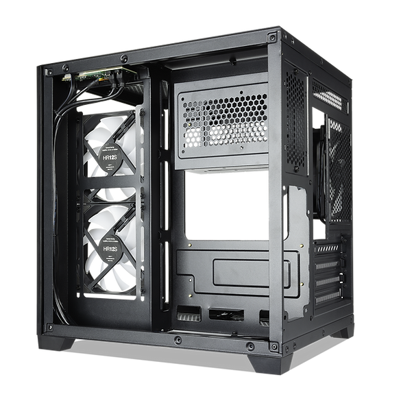 TECWARE VXM2 Dual Chamber MATX Case Black