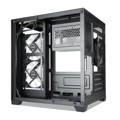 TECWARE VXM2 Dual Chamber MATX Case Black