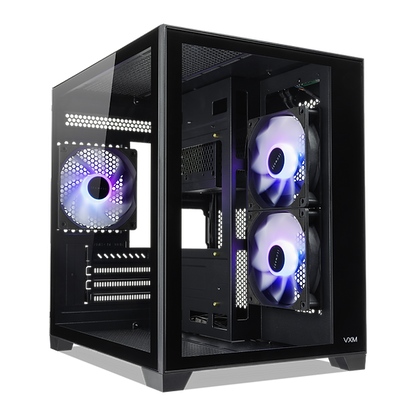 TECWARE VXM2 Dual Chamber MATX Case Black