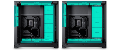 PHANTEKS NV Series NV9 DRGB FULL-TOWER CHASSIS SATIN BLACK / MATTE WHITE CASE