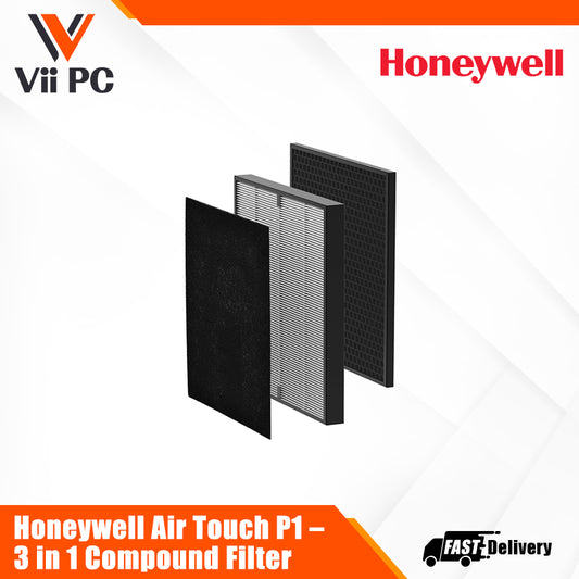 Honeywell Air Touch P1 Air Purifier – 3 in 1 Compound Filter Platinum Series