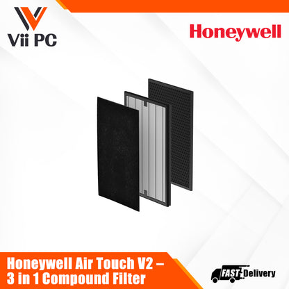 Honeywell Air Touch V2 Air Purifier – 3 in 1 Compound Filter Value Series