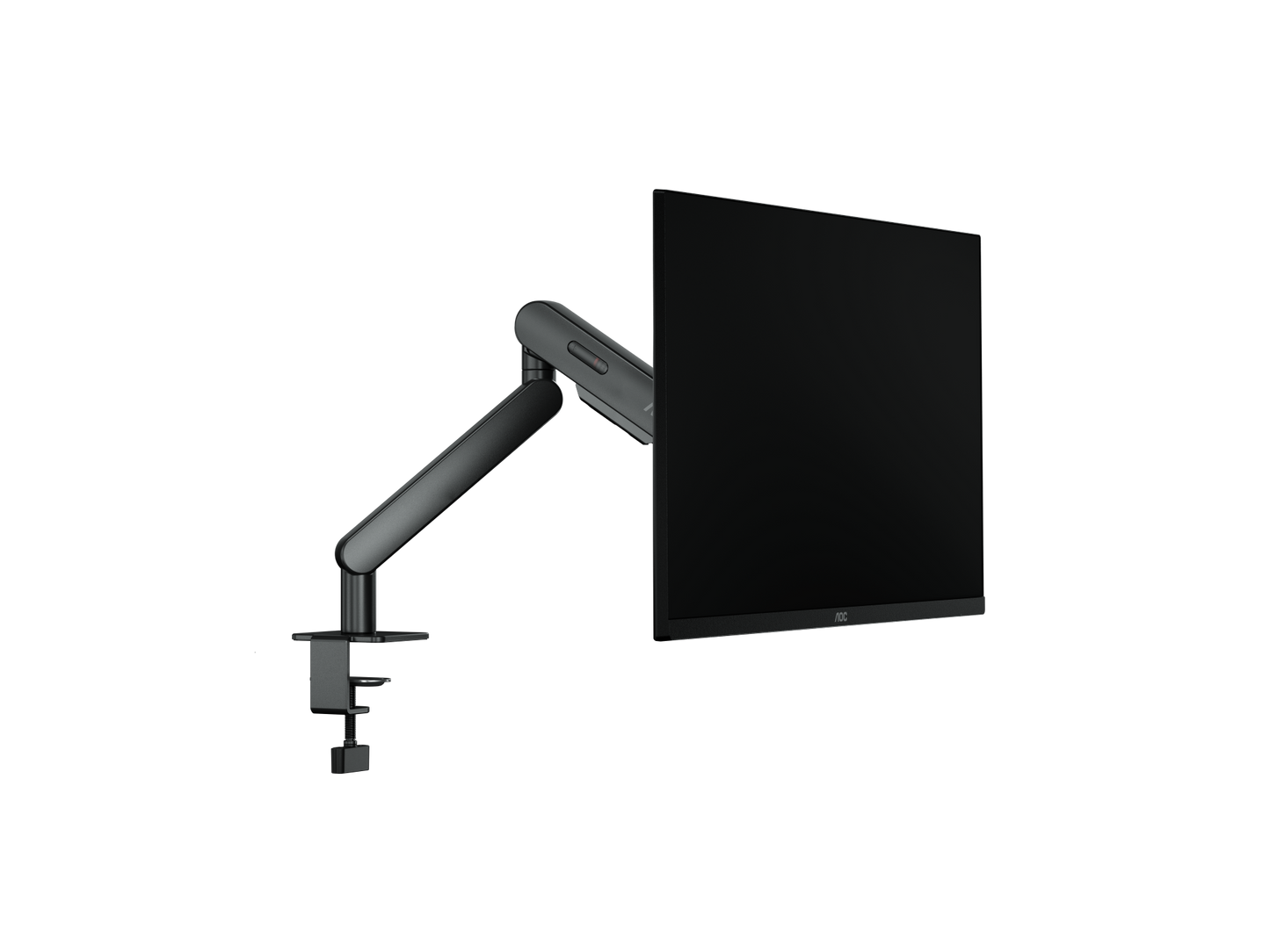 AOC AM400 C-Clamp and Grommet Desk-Mount Single Monitor Arm - for monitors 17"-34" and weight 2 to 9kg