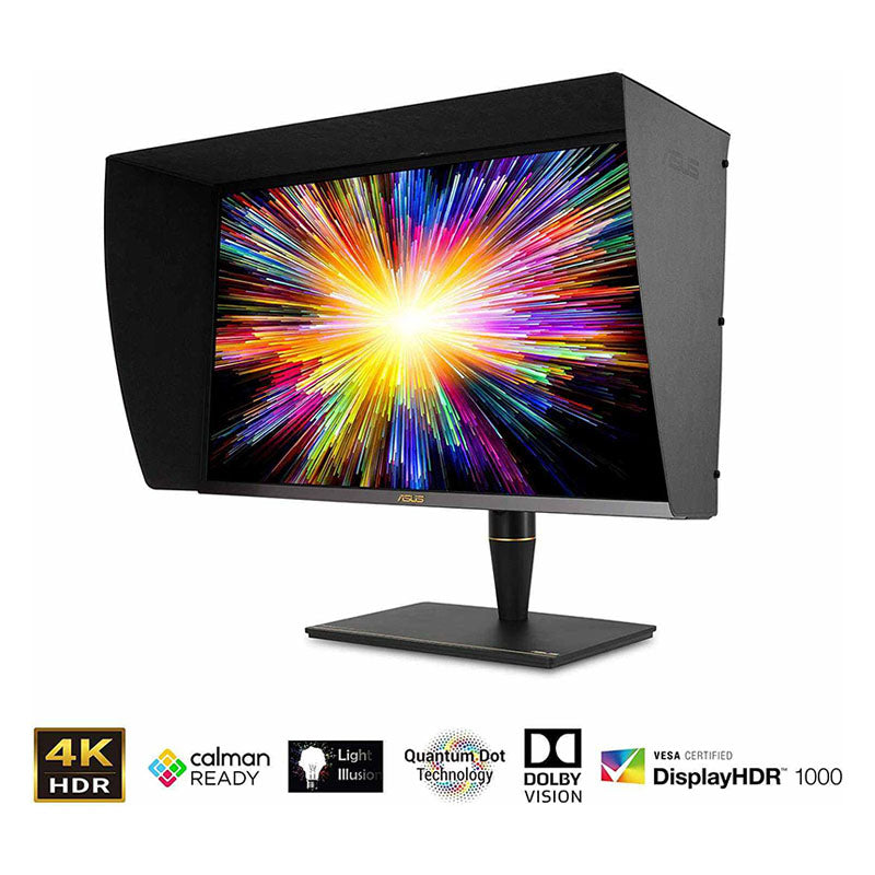 ASUS ProArt Display PA27UCX-K 27" 4K HDR Mini LED Monitor, 97% DCI-P3 99.5% Adobe RGB 100% sRGB, DeltaE<1, IPS, USB-C HDMI DP, Calman Ready, Dolby Vision HDR10, 1000nits, w/X-rite Calibrator