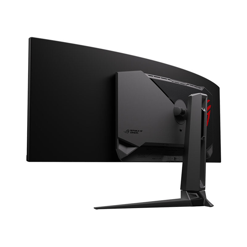 ASUS ROG Swift OLED PG49WCD Gaming Monitor - 49" (5120x1440) curved QD-OLED panel, 144 Hz, 0.03 ms, G-SYNC® compatible, custom heatsink, uniform brightness, ROG Smart KVM, 90W Type-C, ASUS DisplayWidget Center