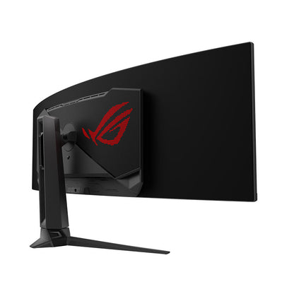 ASUS ROG Swift OLED PG49WCD Gaming Monitor - 49" (5120x1440) curved QD-OLED panel, 144 Hz, 0.03 ms, G-SYNC® compatible, custom heatsink, uniform brightness, ROG Smart KVM, 90W Type-C, ASUS DisplayWidget Center