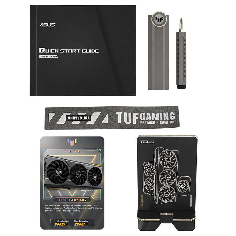 ASUS TUF GAMING GeForce RTX 4070 12GB GDDR6X OC Edition Gaming Graphics Card PCIe 4.0, 12GB GDDR6X, HDMI 2.1, DisplayPort 1.4a