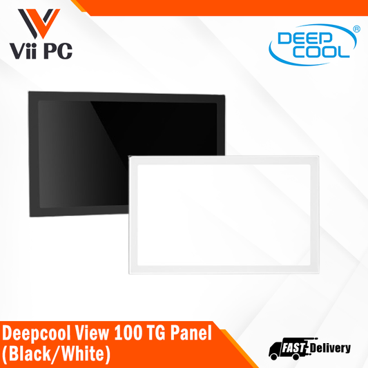 DeepCool View 100 TG Panel - Black/White