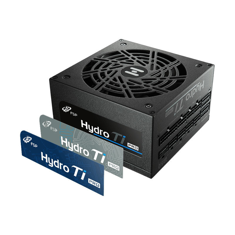 FSP Hydro Ti PRO 1000W 80 Plus® Titanium Full Modular ATX 3.0 PCIe Gen 5 Power Supply (HTI-1000M-GEN5)