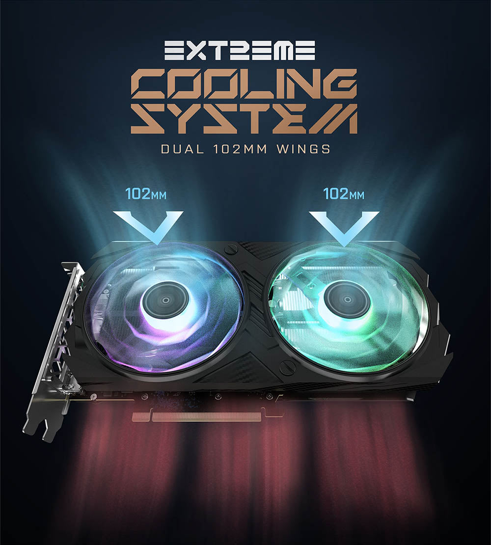 GALAX GeForce RTX™ 4060 Ti 8GB EX