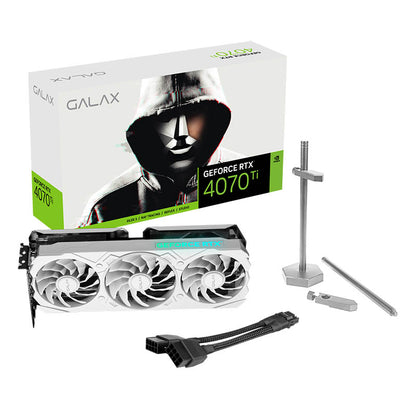 GALAX NVIDIA GeForce RTX™ 4070 Ti EX Gamer White 12GB GDDR6X Graphics Card