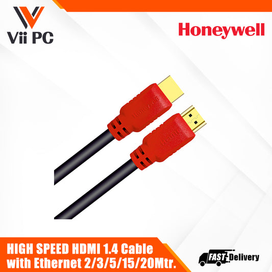 Honeywell HIGH SPEED HDMI 1.4 Cable with Ethernet 2/3/5/15/20Mtr. Value Series/3 Years Warranty