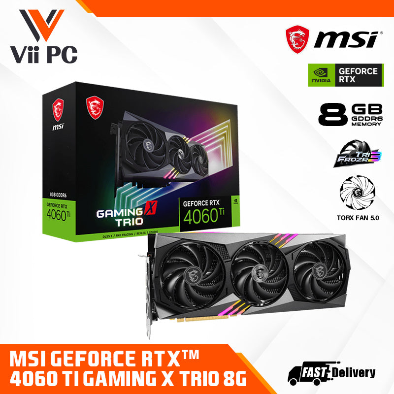 MSI NVIDIA GeForce RTX 4060 Ti GAMING X / GAMING X TRIO 8GB DDR6 ...