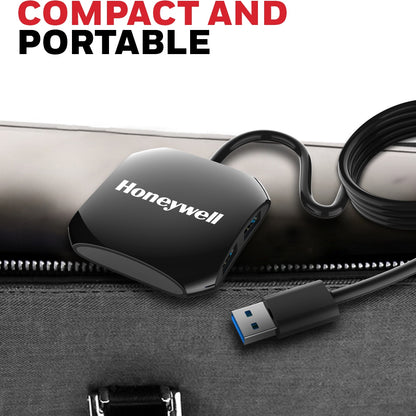 Honeywell Momentum 4 Port USB 3.0 Hub Platinum Series/3 Years Warranty