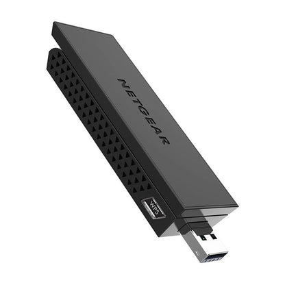 NETGEAR AC1200 WiFi USB 3.0 Adapter (A6210-100PES) for Desktop PC & Laptop - 802.11ac Dual Band USB 3.0, Beamforming, Push ‘N’ Connect, Desktop dock