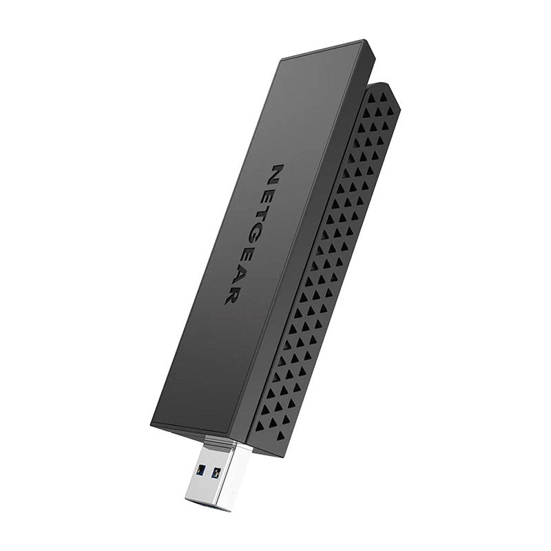 NETGEAR AC1200 WiFi USB 3.0 Adapter (A6210-100PES) for Desktop PC & Laptop - 802.11ac Dual Band USB 3.0, Beamforming, Push ‘N’ Connect, Desktop dock