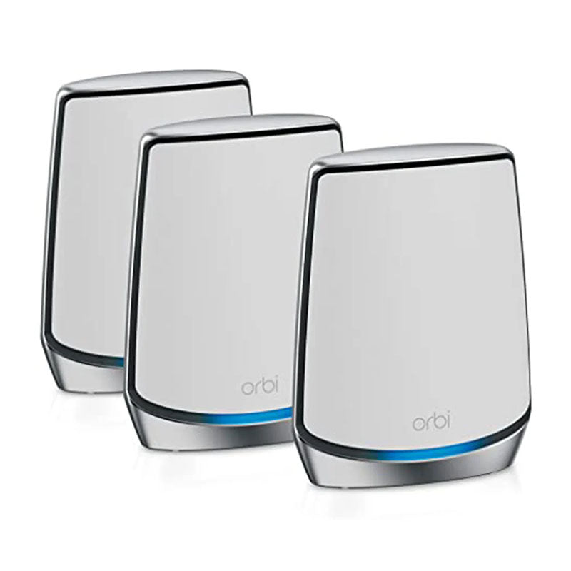 NETGEAR Orbi 850 Tri-Band WiFi 6 Mesh System - AX6000 6Gbps - 3-Pack (RBK853)